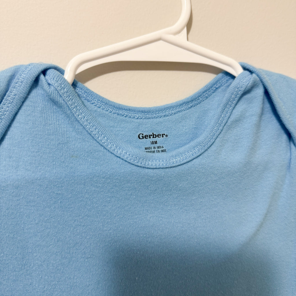 Kids Blue Onesie Size 18M