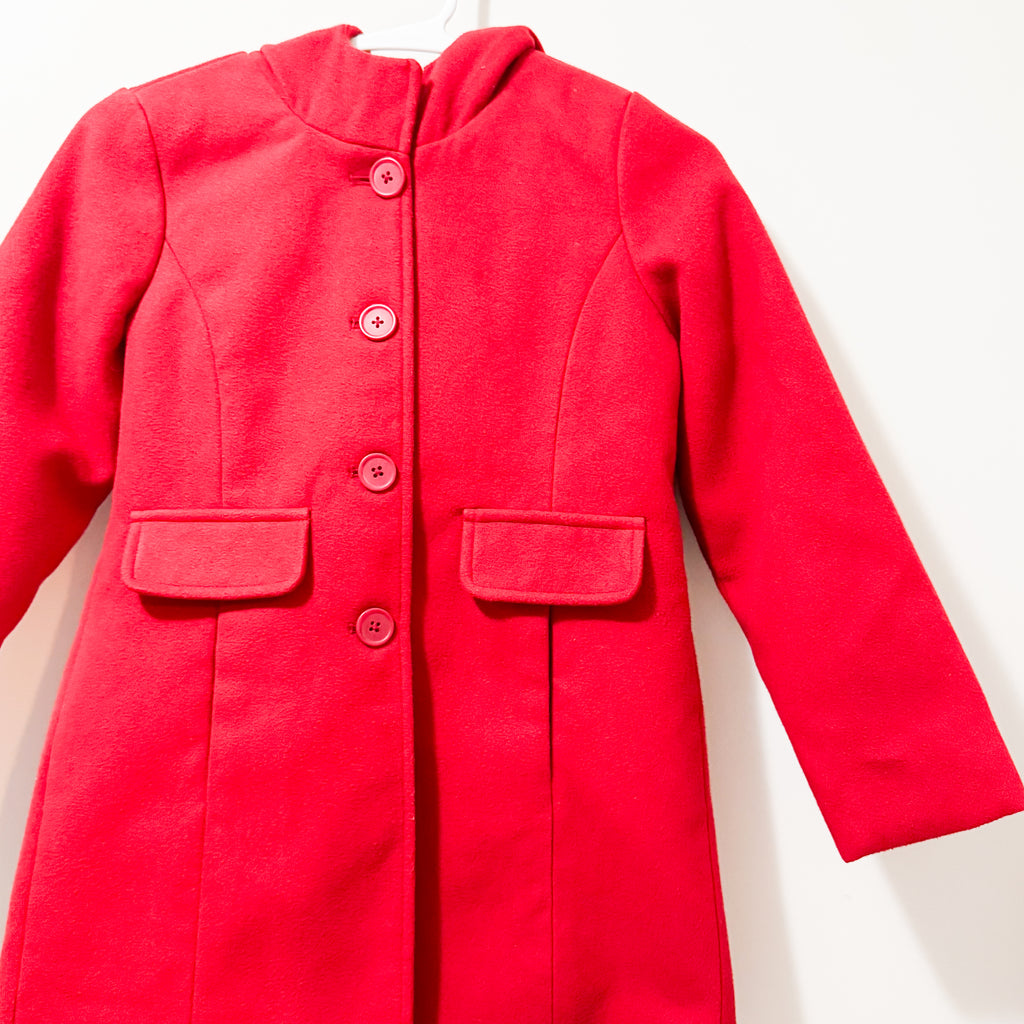 Kids Cat & Jack Red Coat Size Small