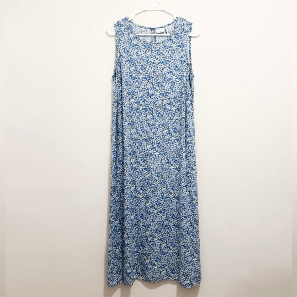 Women’s Blue Floral Dress Size XL