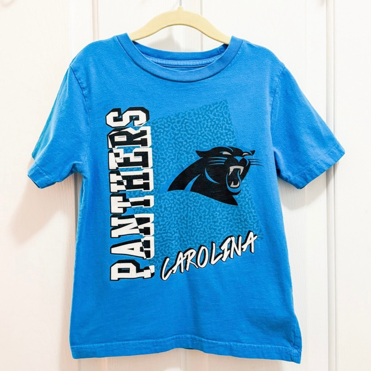 Kids Carolina Panthers Tee Size 5/6