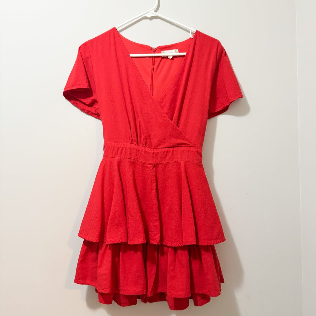 Women’s Altar’d State Red Romper Size Medium