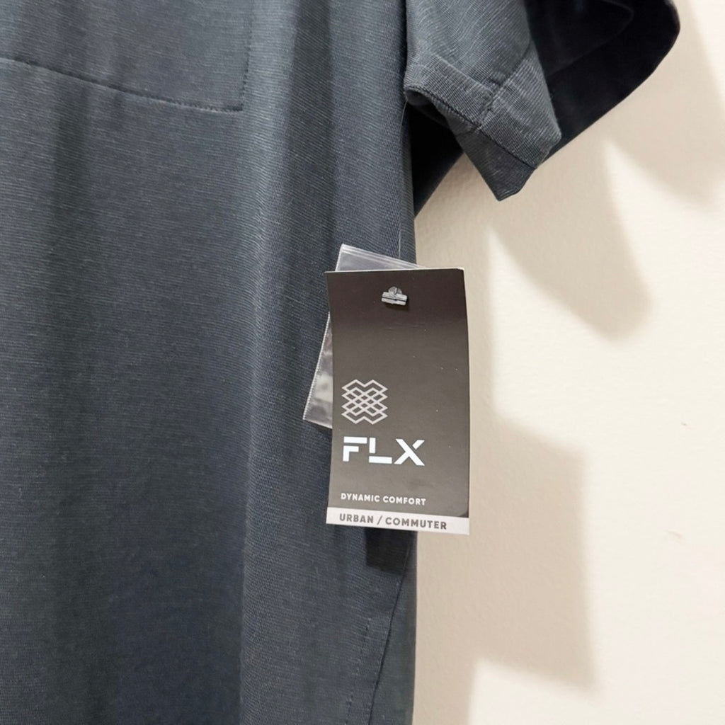 Men’s Charcoal Grey FLX Tee Size Large