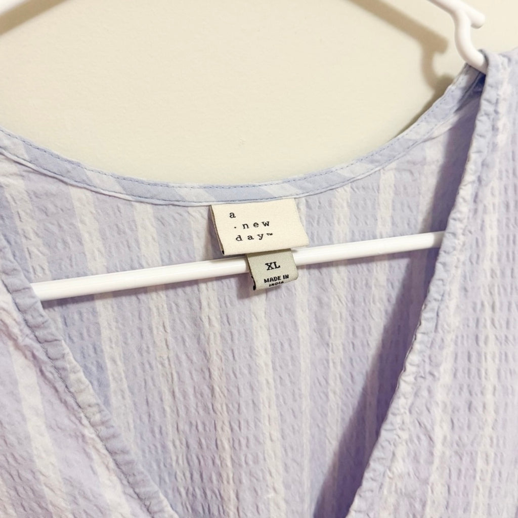 Women’s Purple Puff Sleeve Dress Size XL