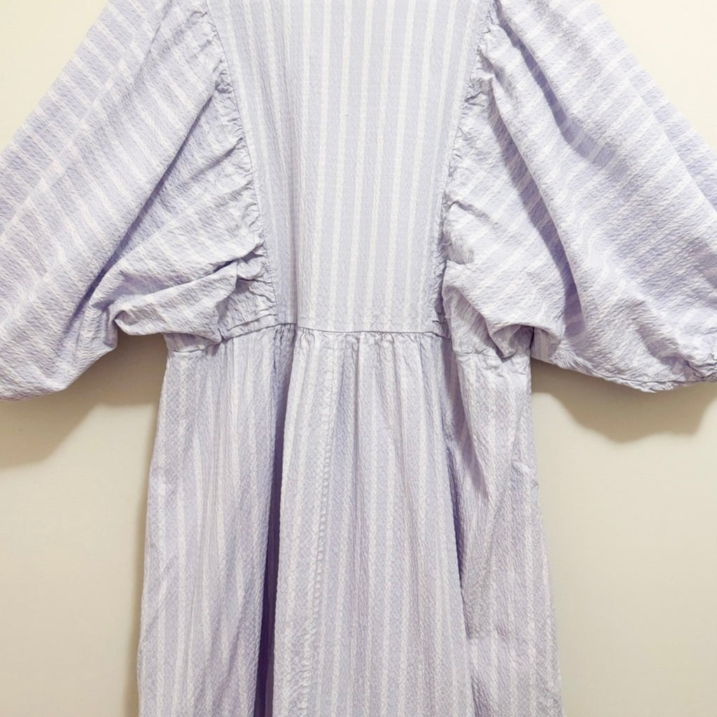 Women’s Purple Puff Sleeve Dress Size XL