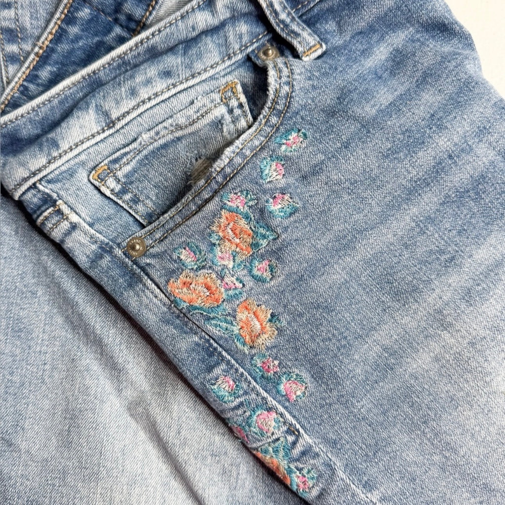 Women’s Lucky Brand Floral Jeans Size 12/31