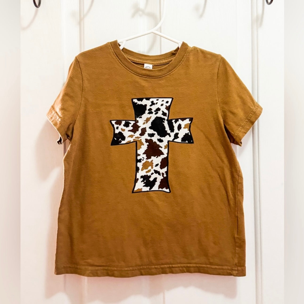 Kids Animal Print Cross Graphic Tee Size 5/6