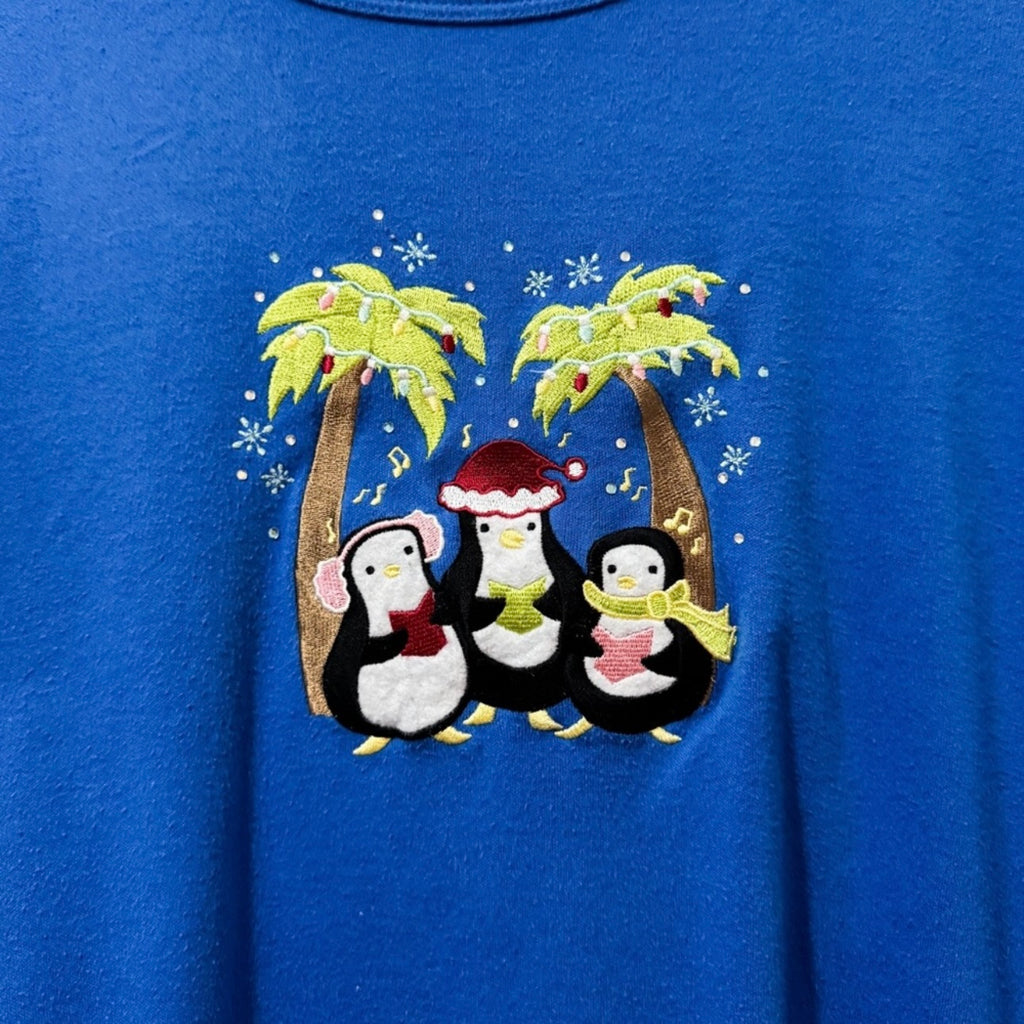 Women’s Penguin Holiday Shirt Size XL