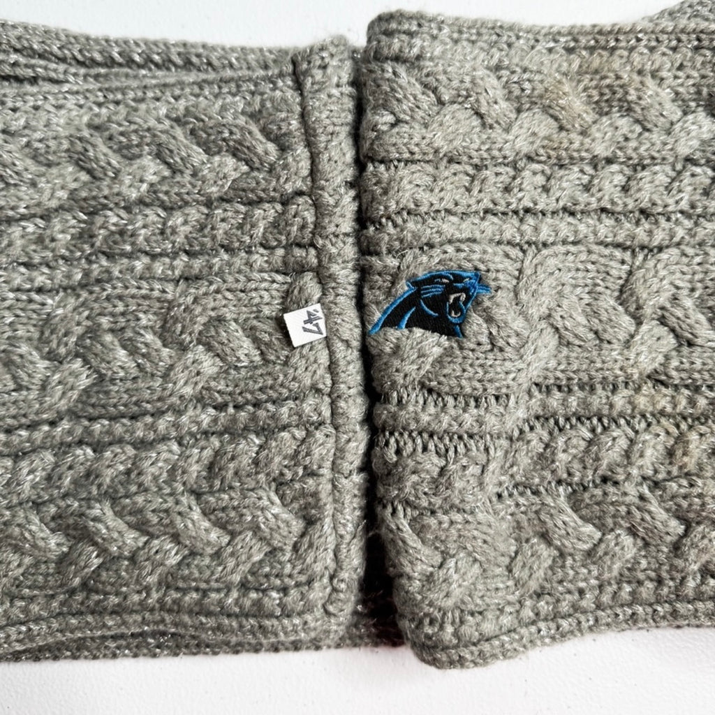 Women’s Carolina Panthers Cable Knit Infinity Scarf