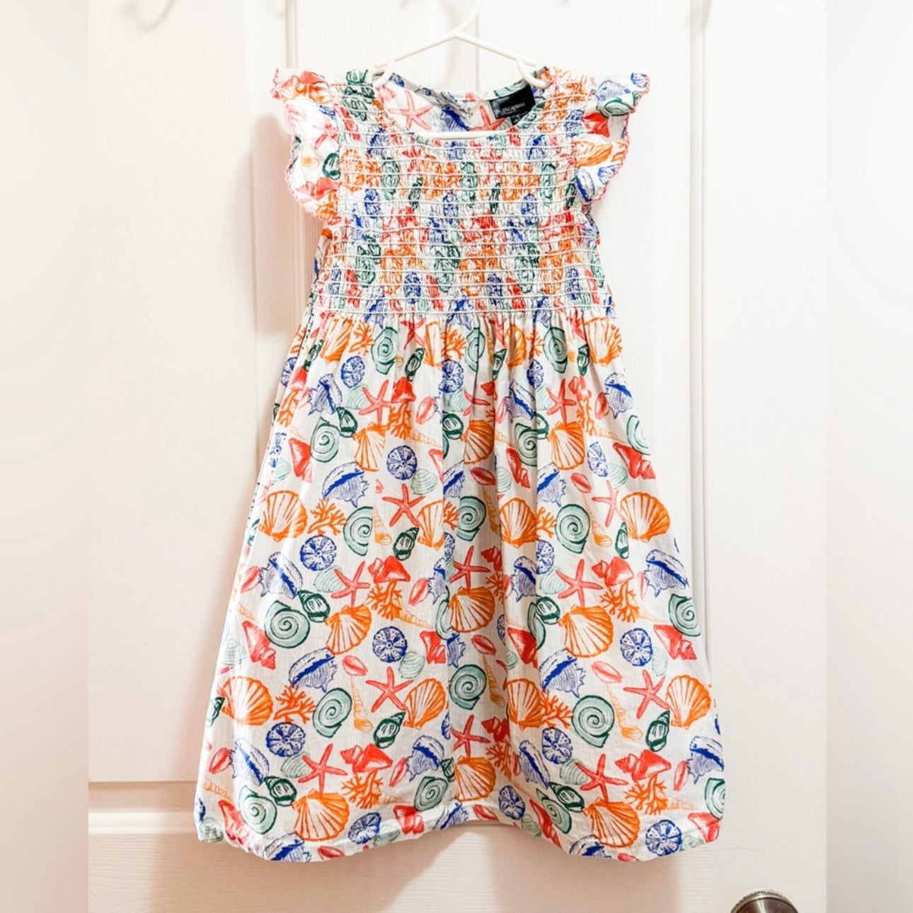 Kids Colorful Seashell Dress Size 6