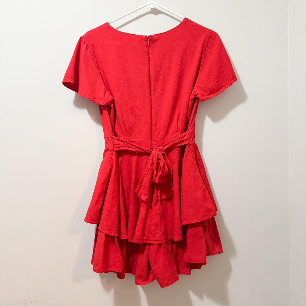 Women’s Altar’d State Red Romper Size Medium