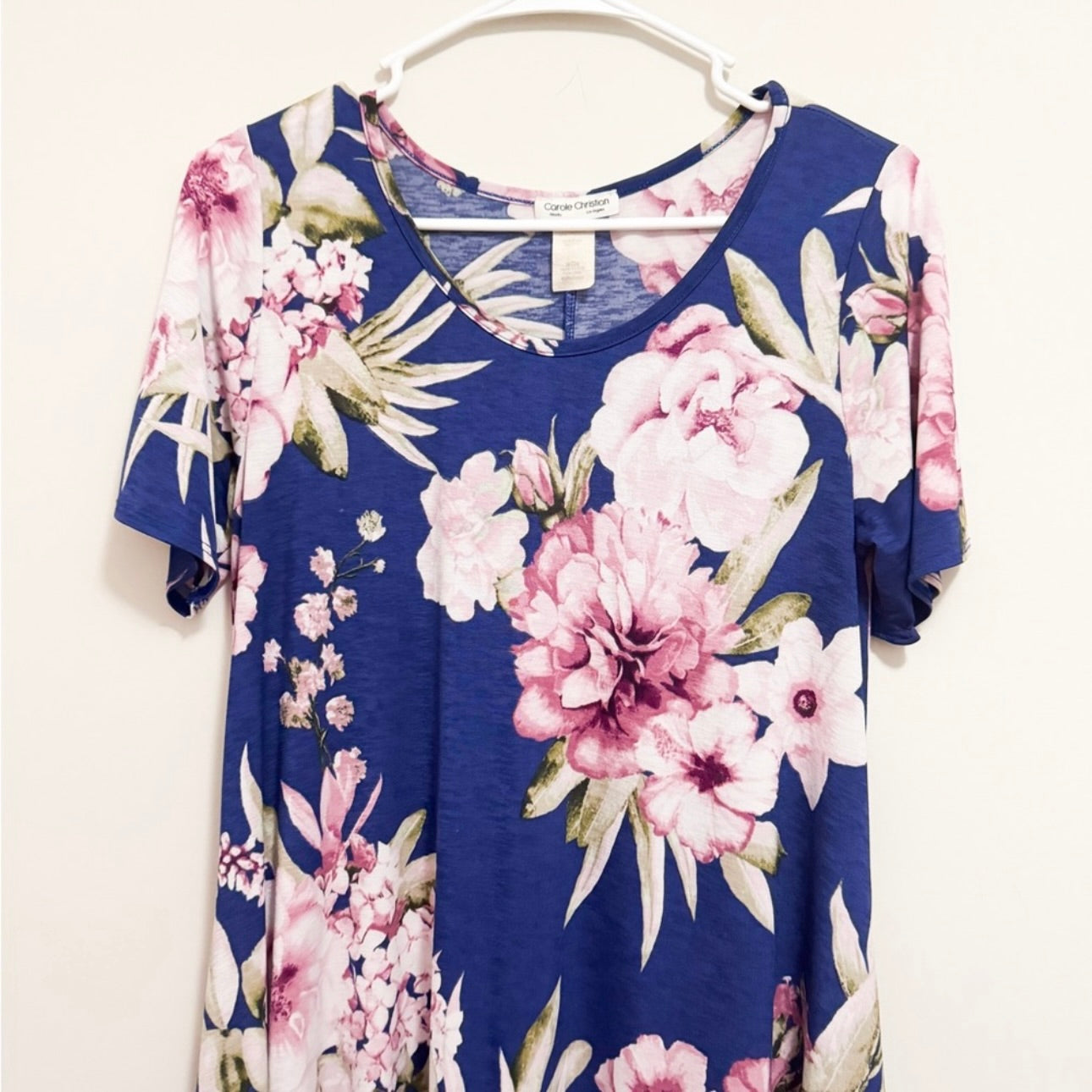 Women’s Blue Floral Dress Size Medium