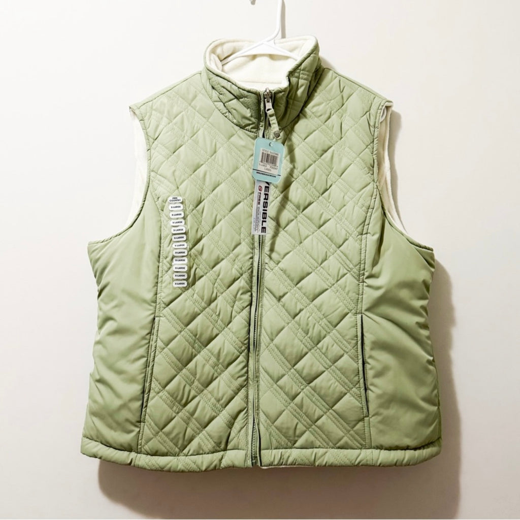 Women’s Free Country Green Vest Size XL