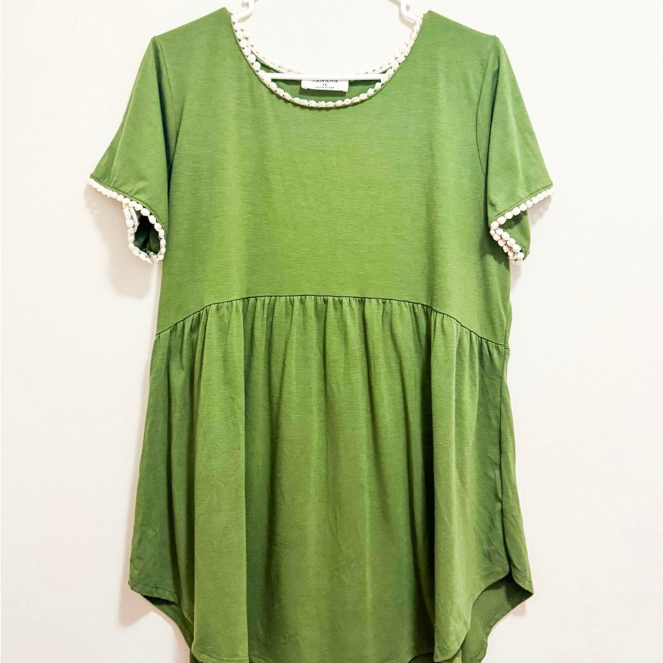Women’s Zenana Olive Tunic Size 1X