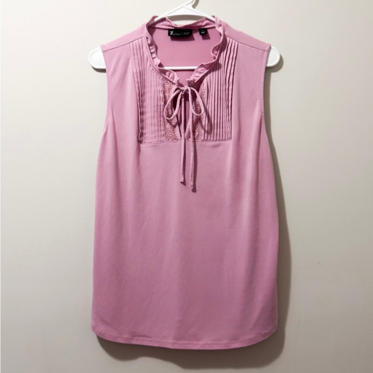 Women’s Elegant Pink Blouse Size Large