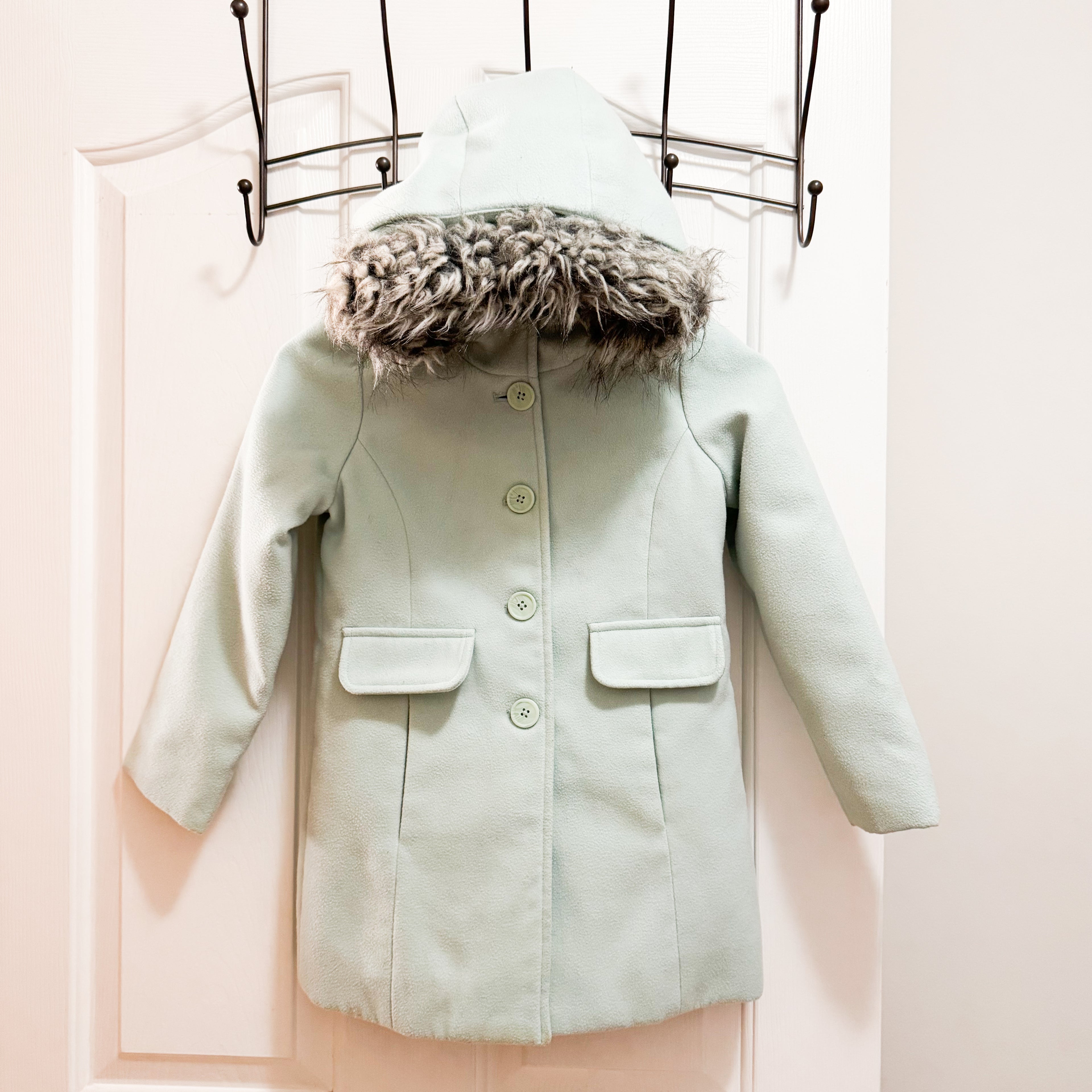 Kids Cat & Jack Mint Coat Size XS