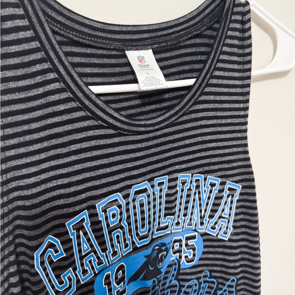 Women’s NFL Carolina Panthers Tank Size Large