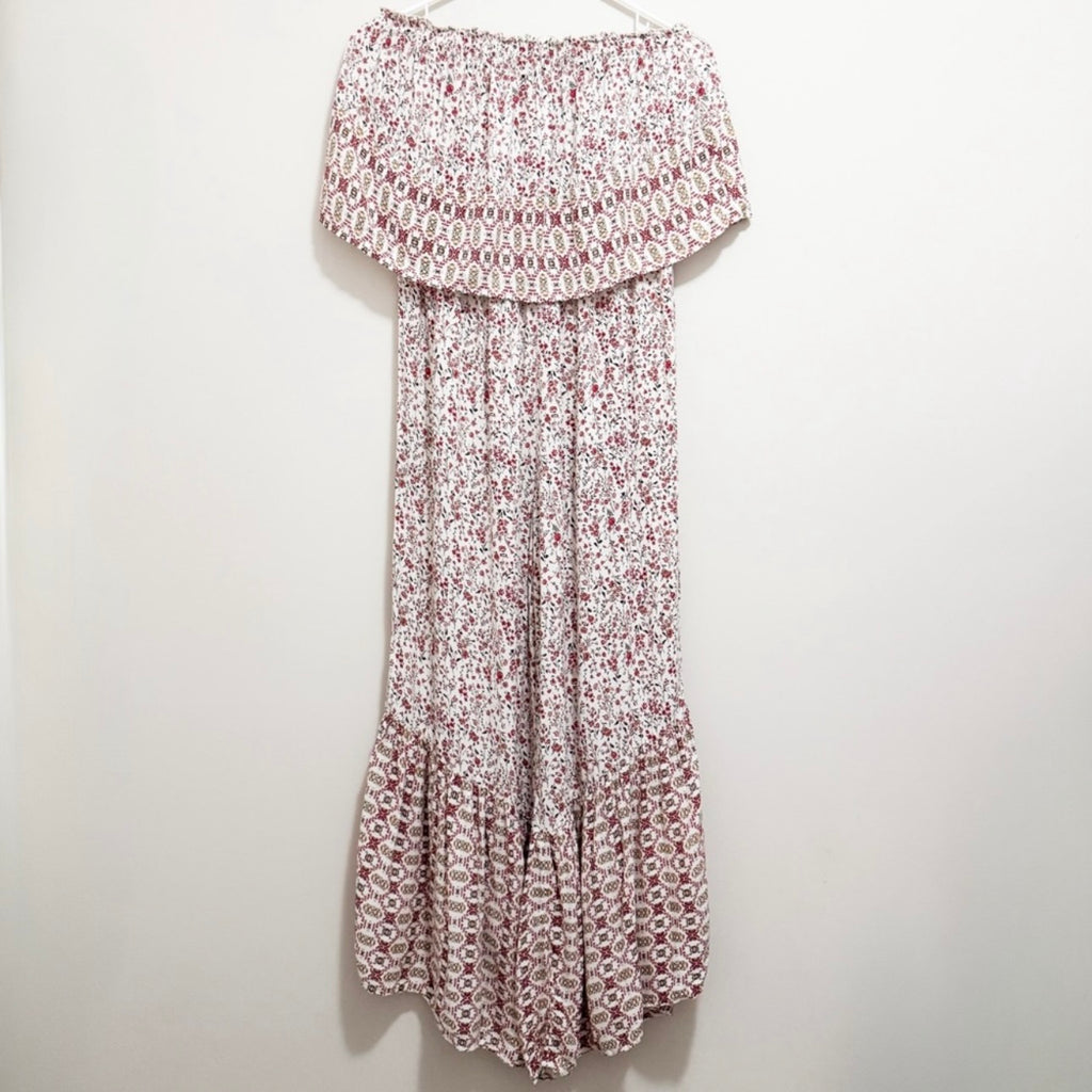 Women’s Floral Off-Shoulder Floral Jumpsuit