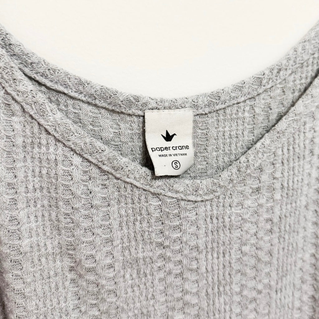 Women’s Grey Ribbed Camisole Size Small