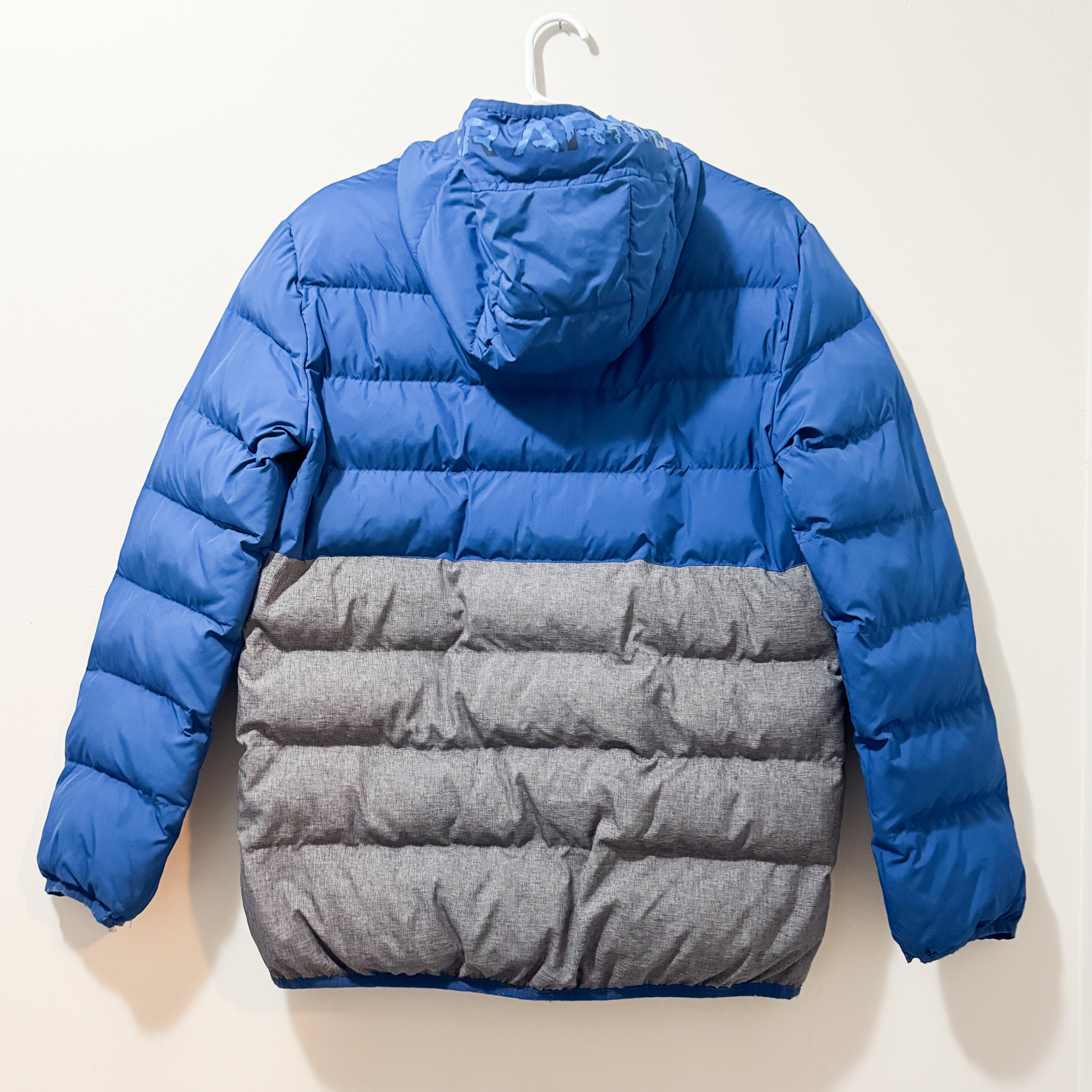 Kids Under Armour Blue & Grey Winter Coat Size Large