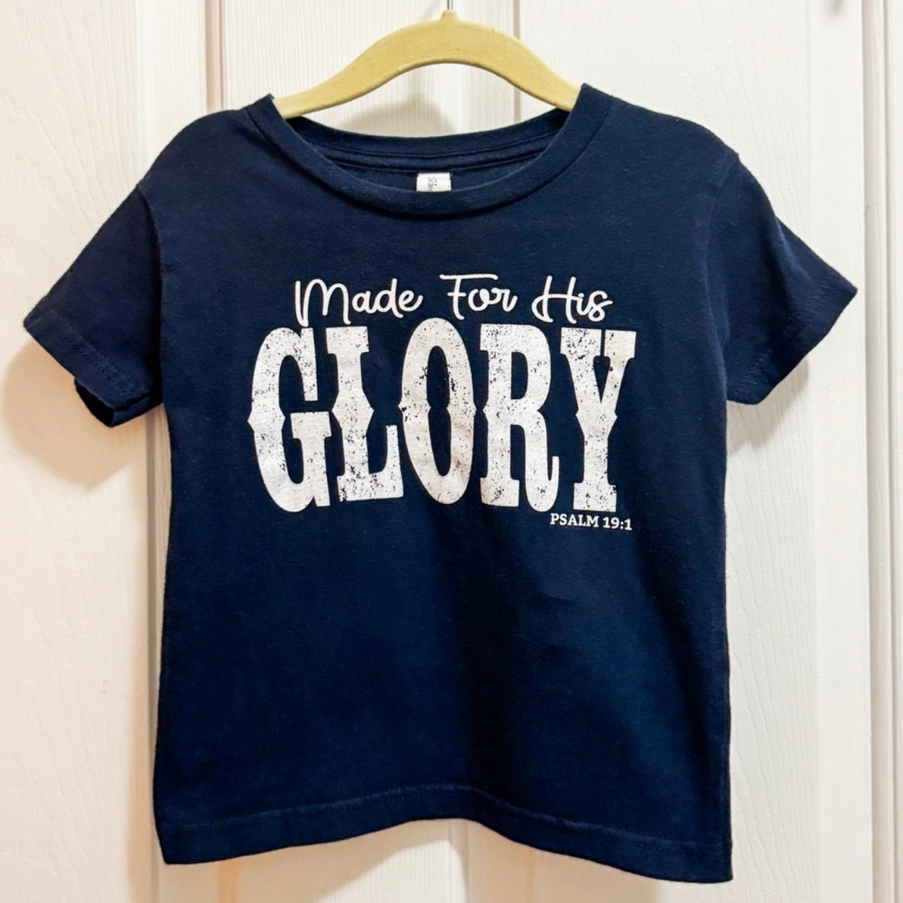 Kids Made For His Glory Tee Size 2T