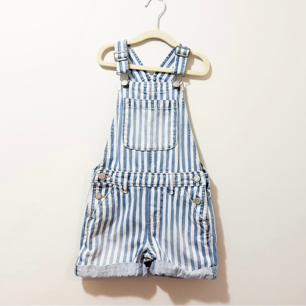 Kids GAP Stripped Overalls Size Small