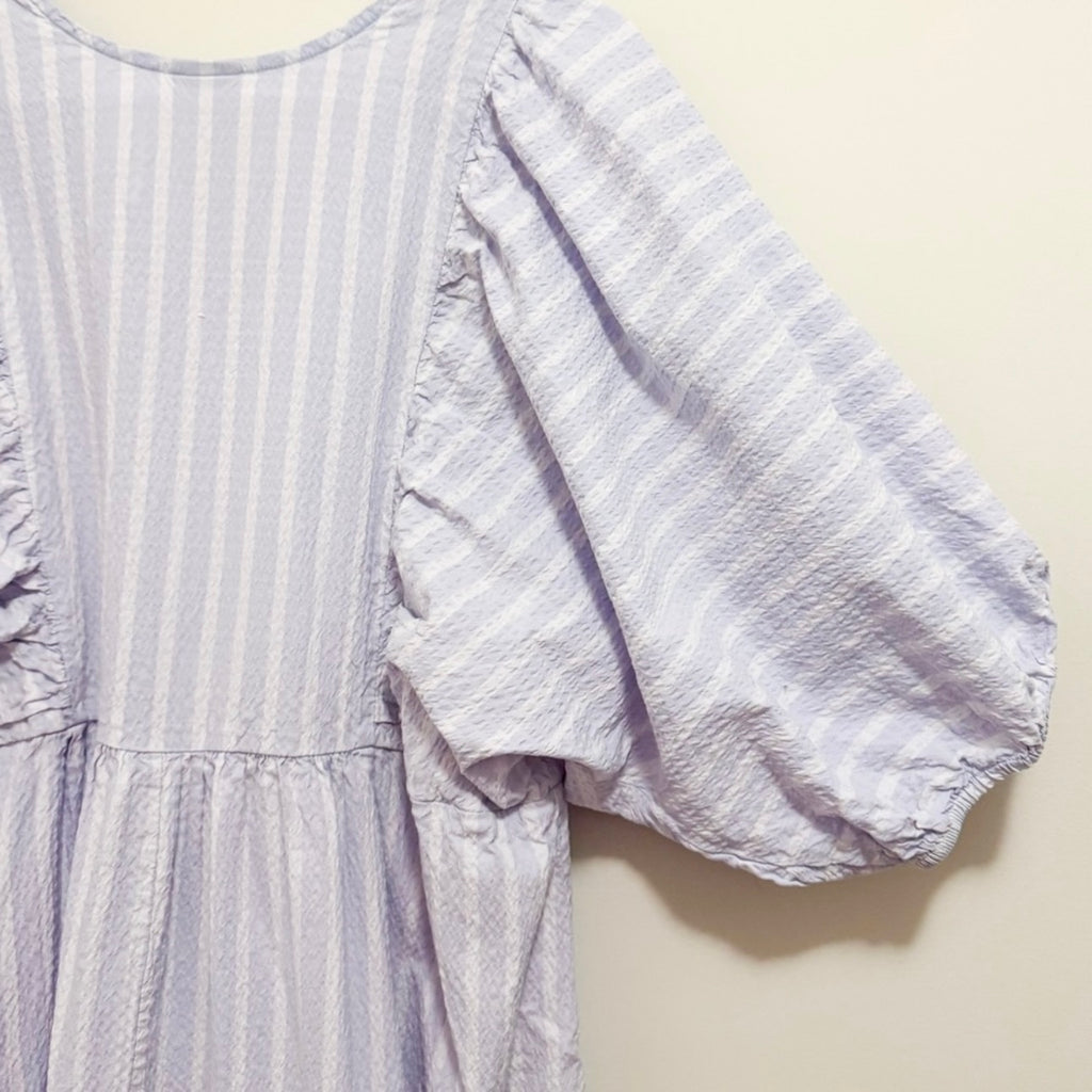 Women’s Purple Puff Sleeve Dress Size XL