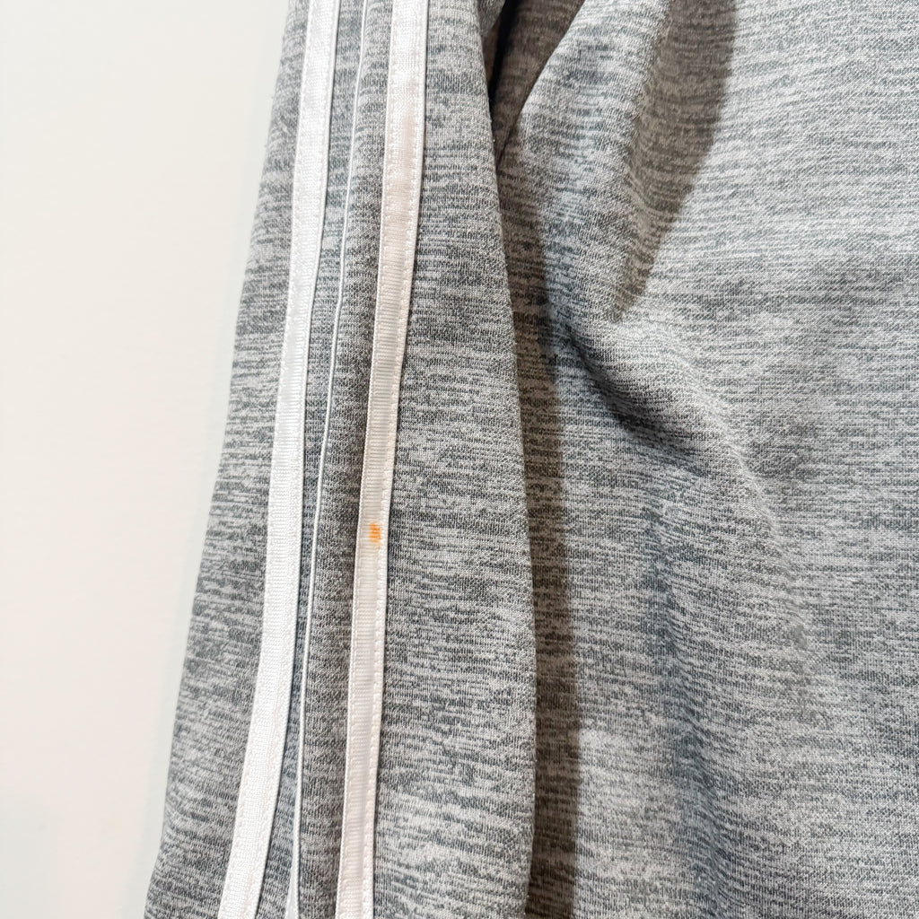 Kids Grey Adidas Hoodie Size Large 14/16