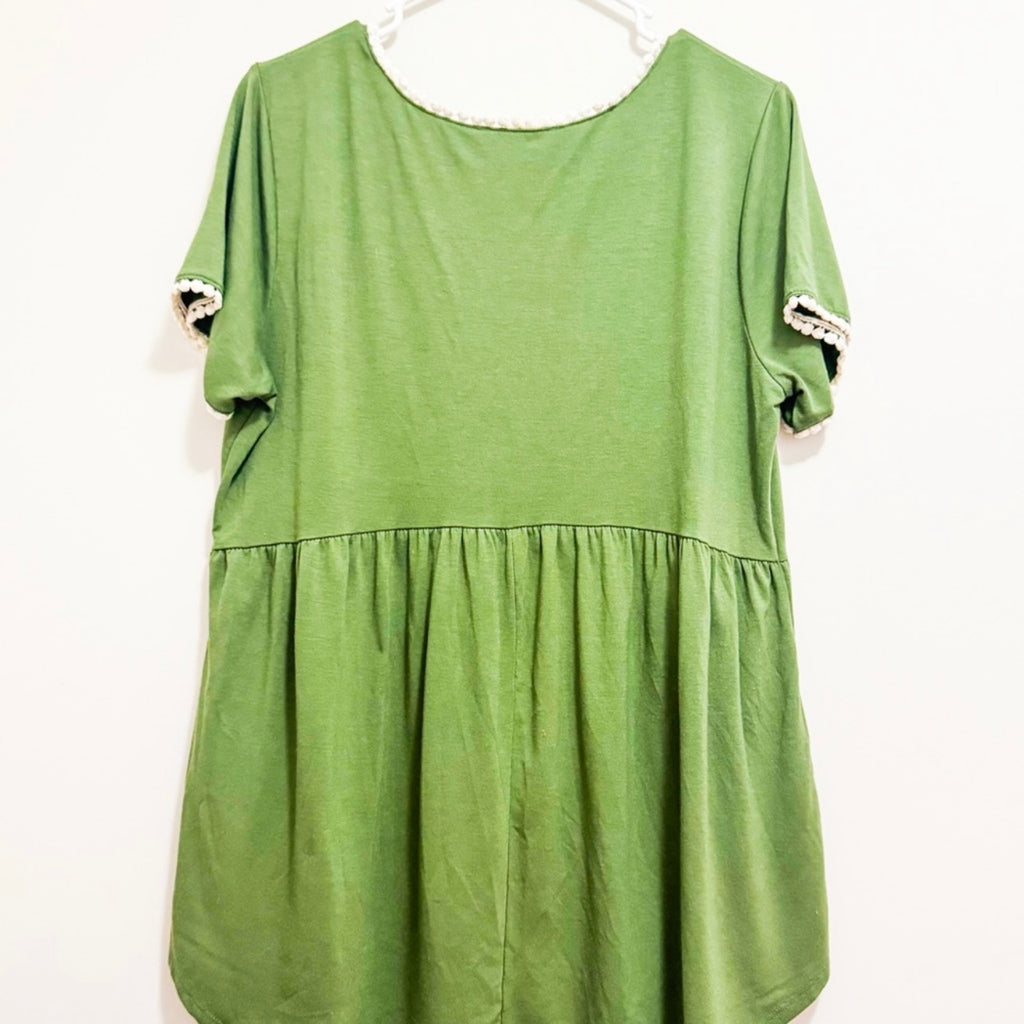 Women’s Zenana Olive Tunic Size 1X