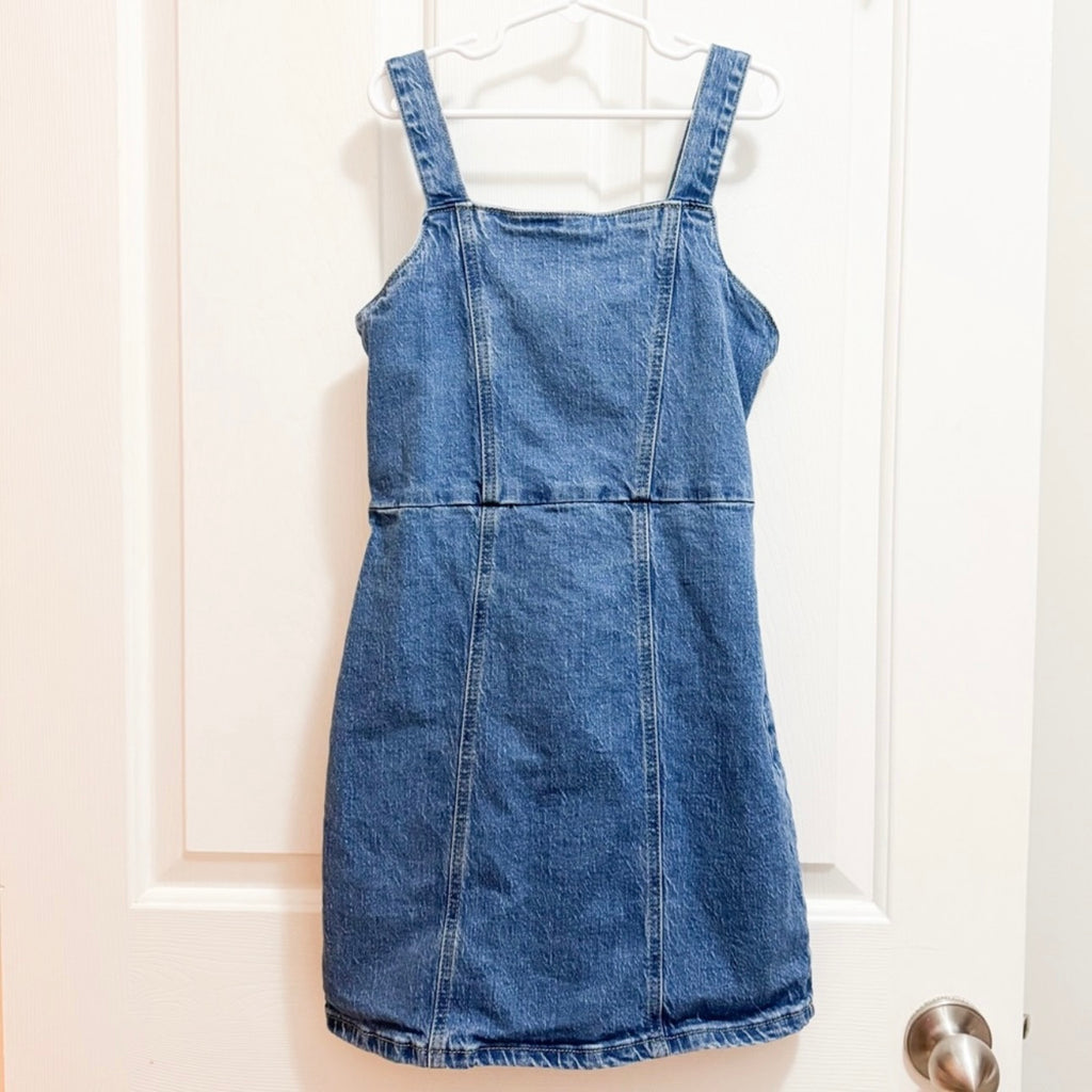Kids Art Class Blue Denim Dress Size Large