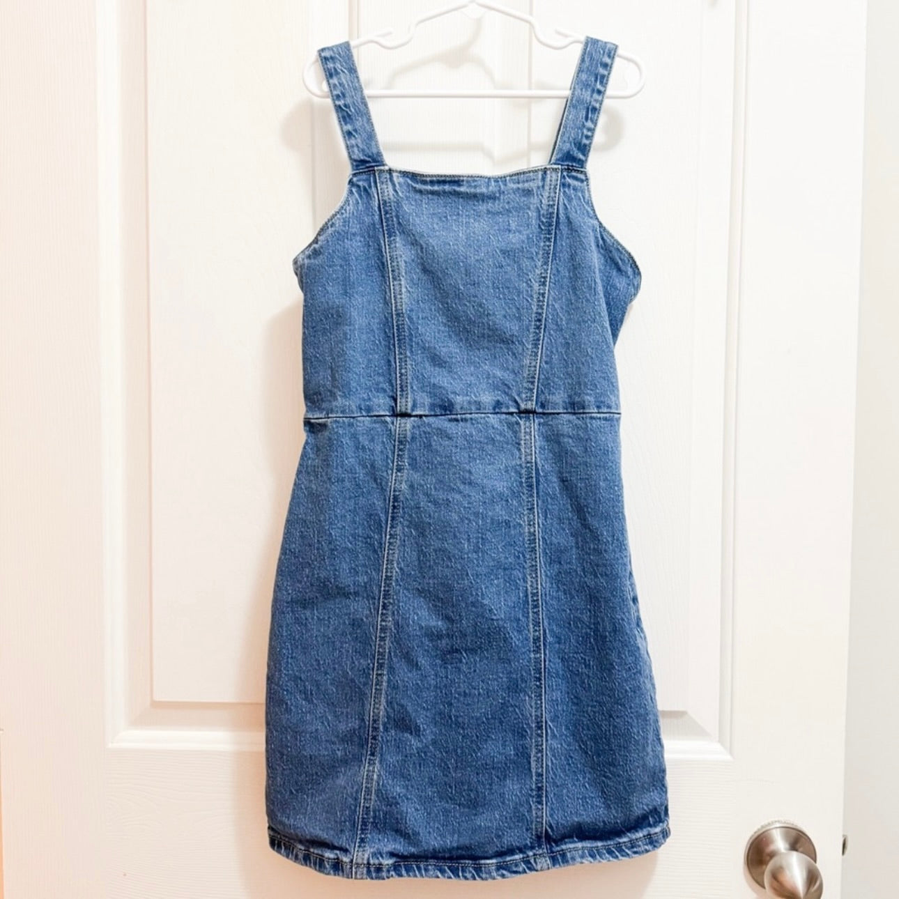 Kids Art Class Blue Denim Dress Size Large