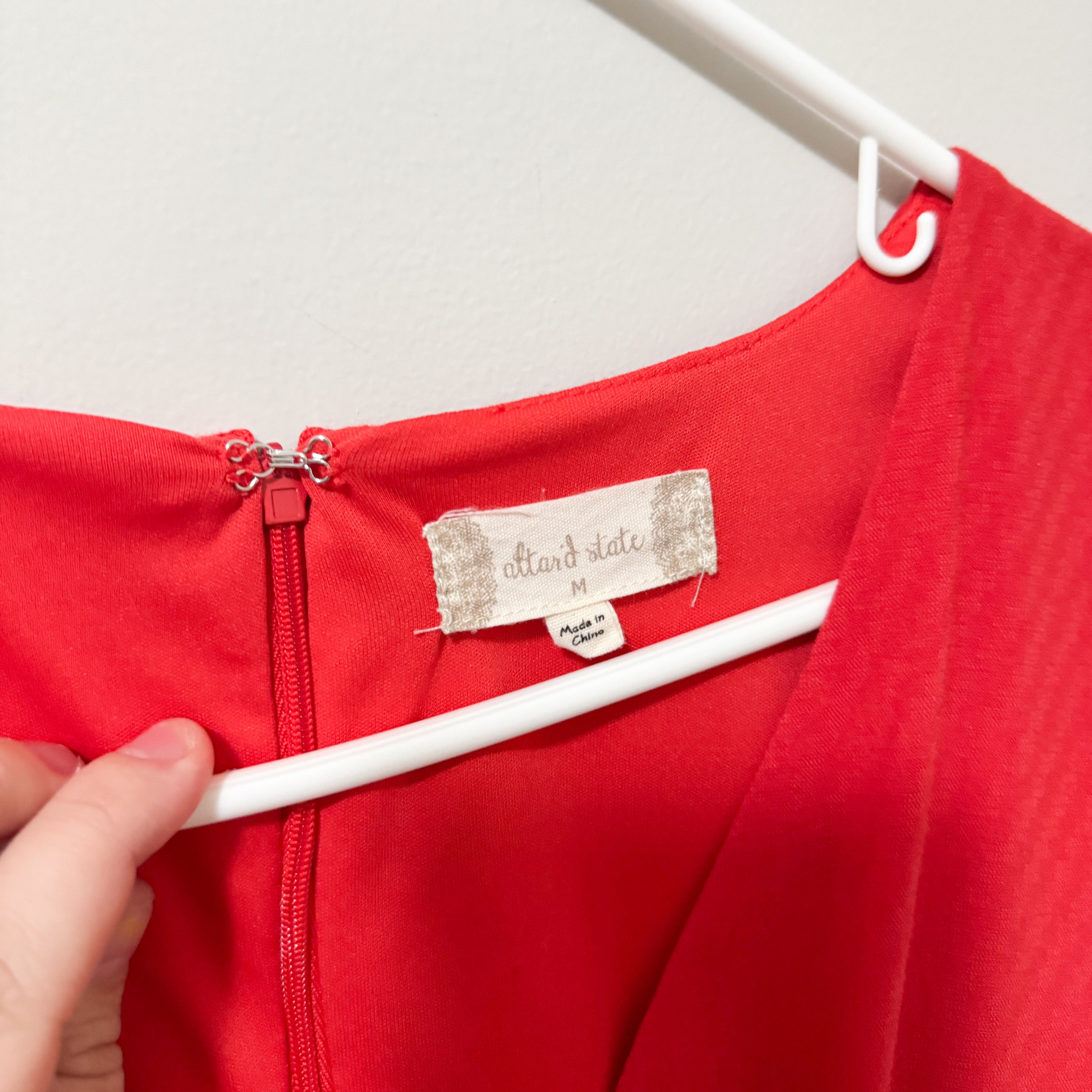 Women’s Altar’d State Red Romper Size Medium