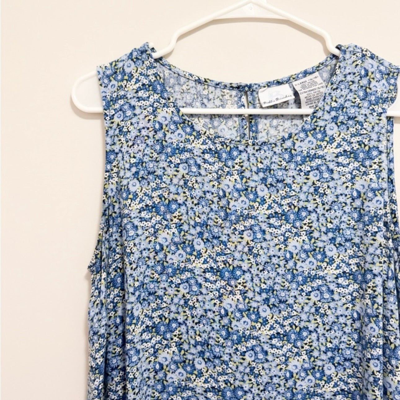 Women’s Blue Floral Dress Size XL