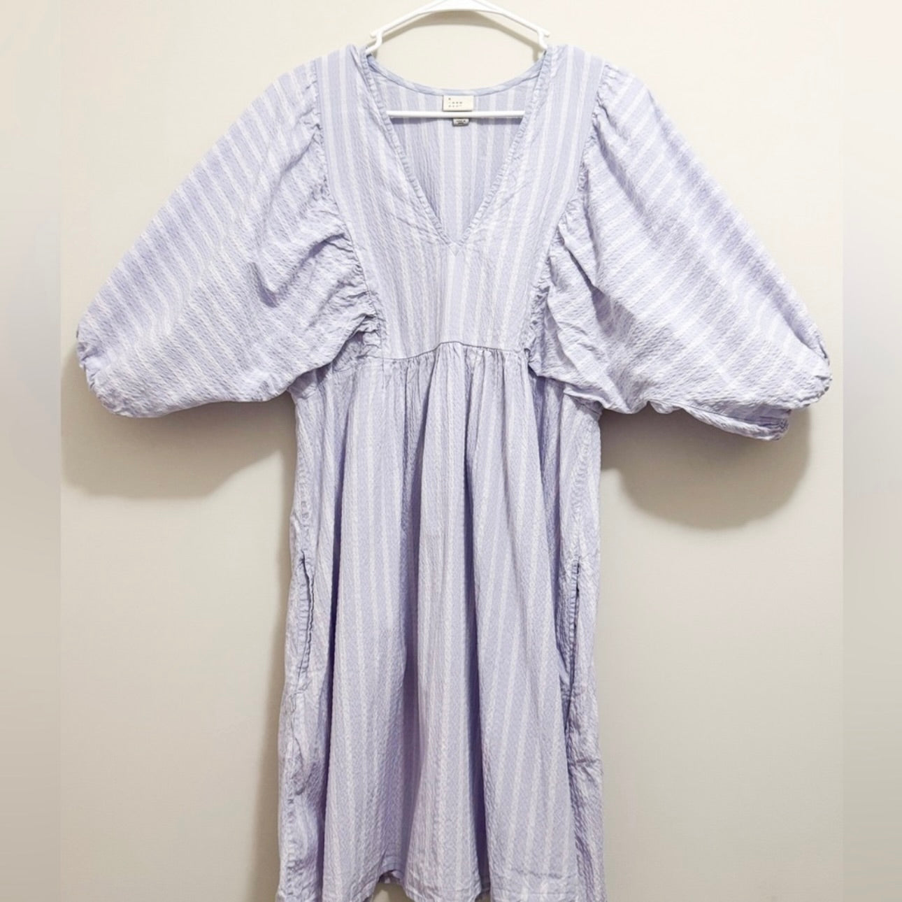 Women’s Purple Puff Sleeve Dress Size XL