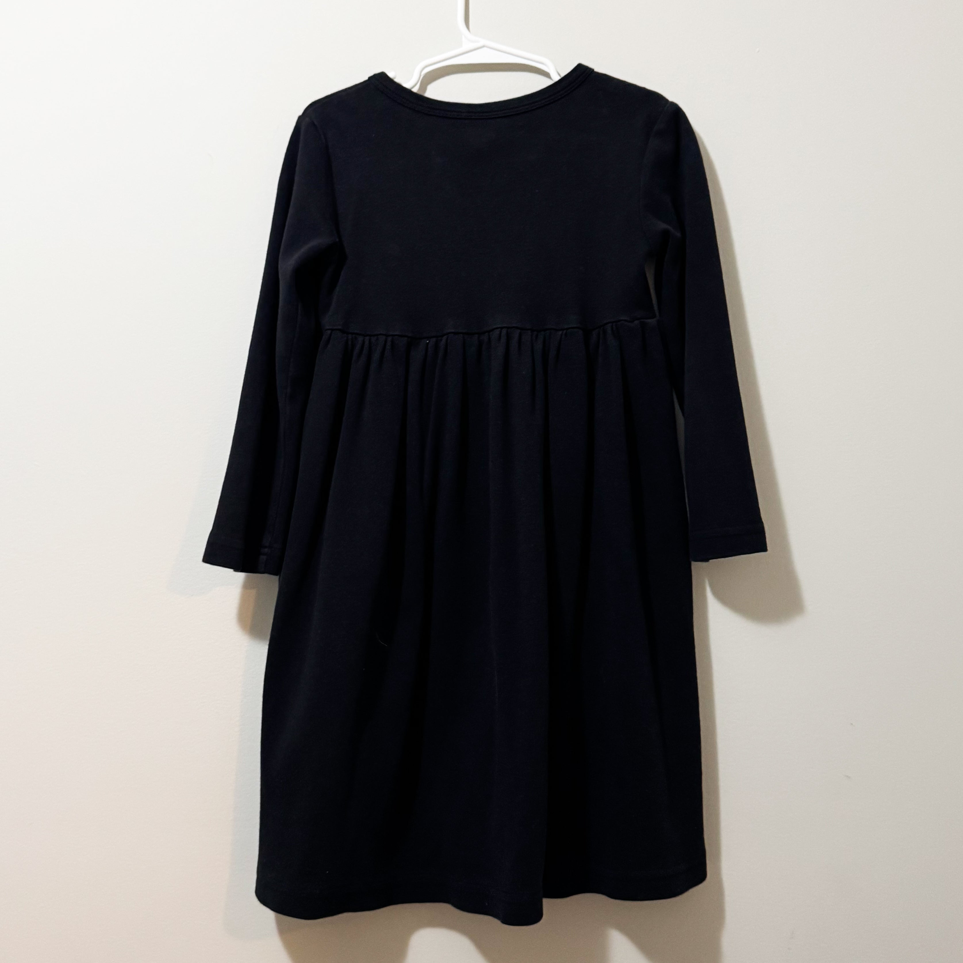 Kids Kate Quinn Black Button Dress Size 6