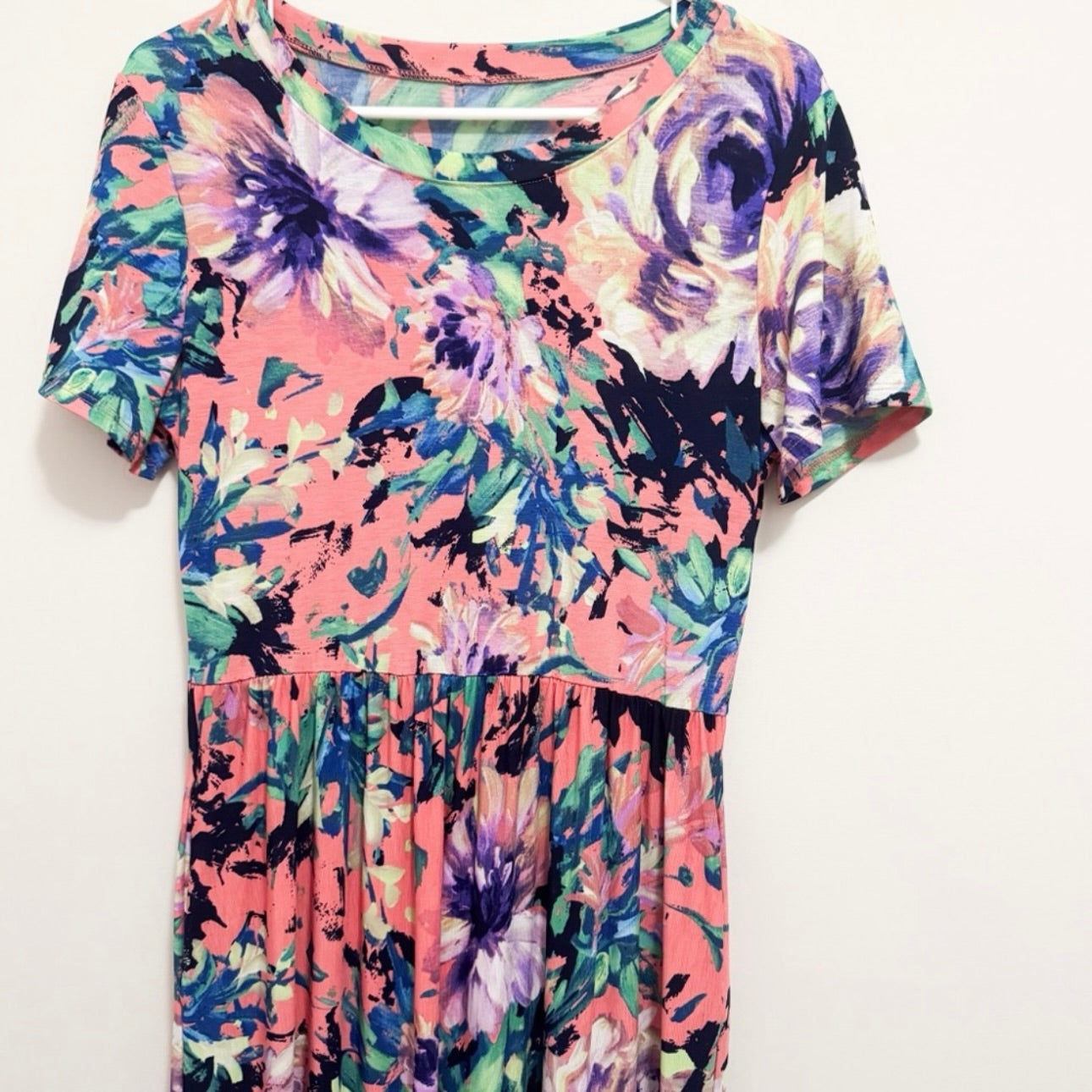 Women’s Multicolor Floral Maxi Dress Size Medium