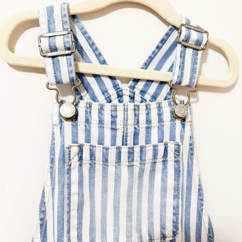 Kids GAP Stripped Overalls Size Small