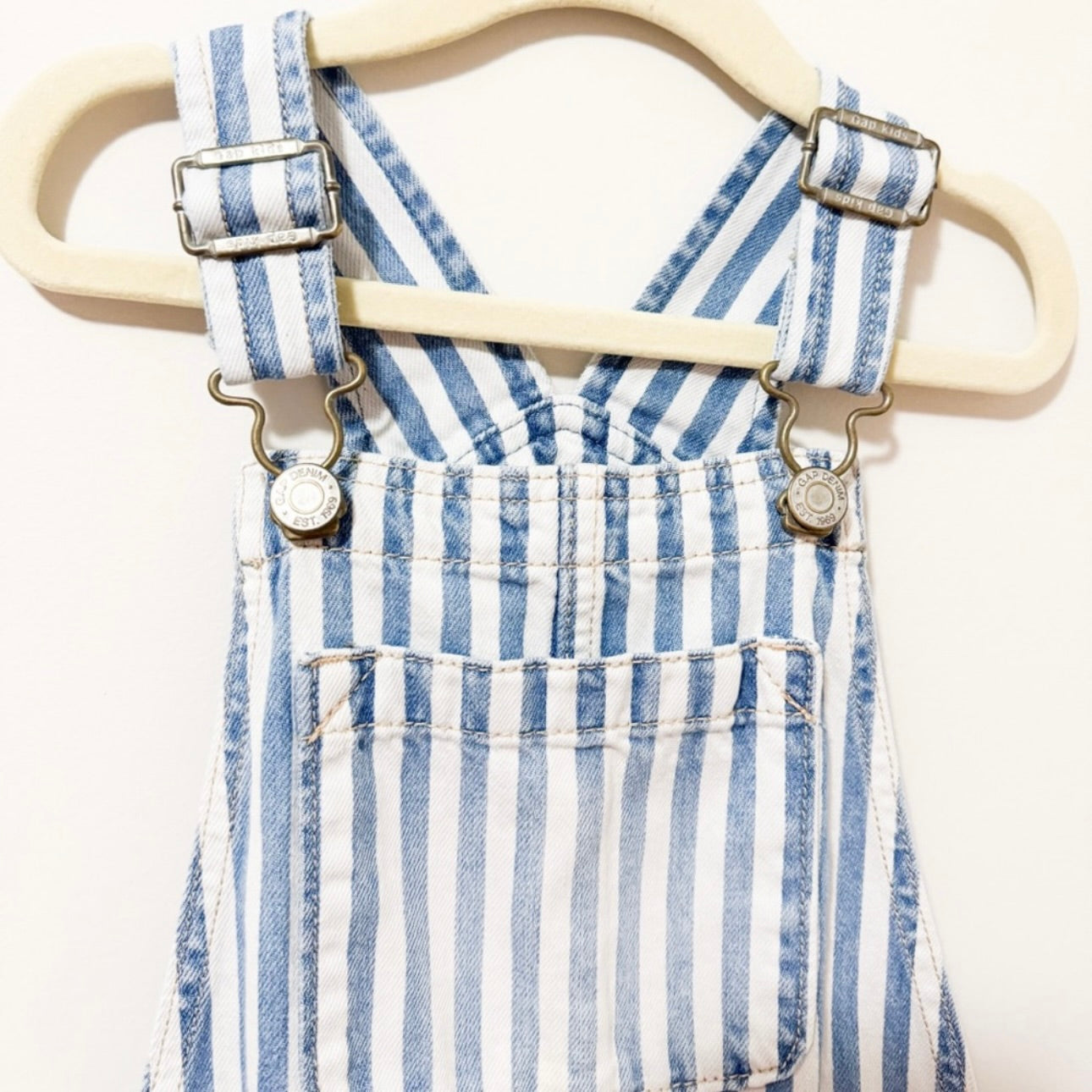 Kids GAP Stripped Overalls Size Small