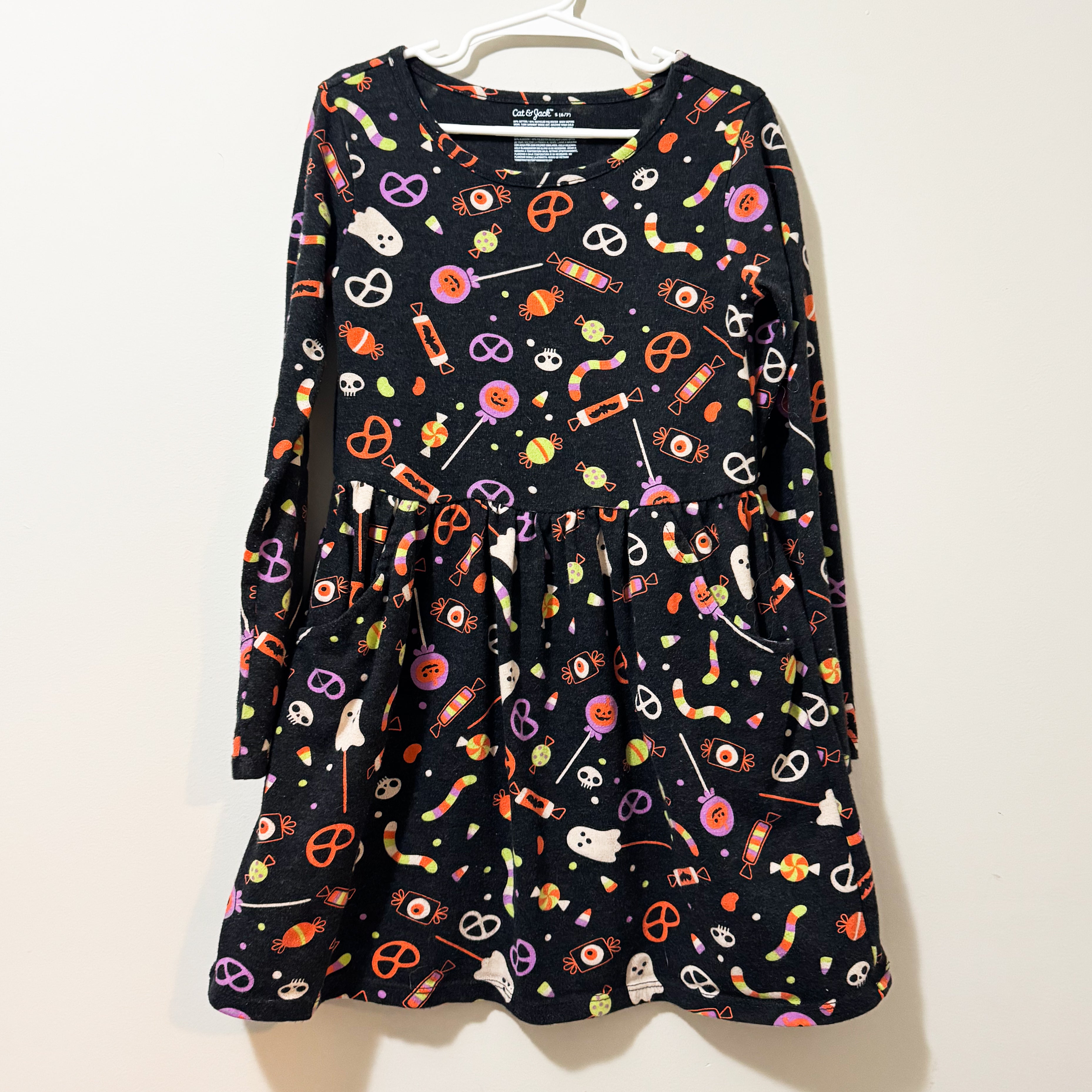 Kids Cat & Jack Halloween Dress Size 6/7