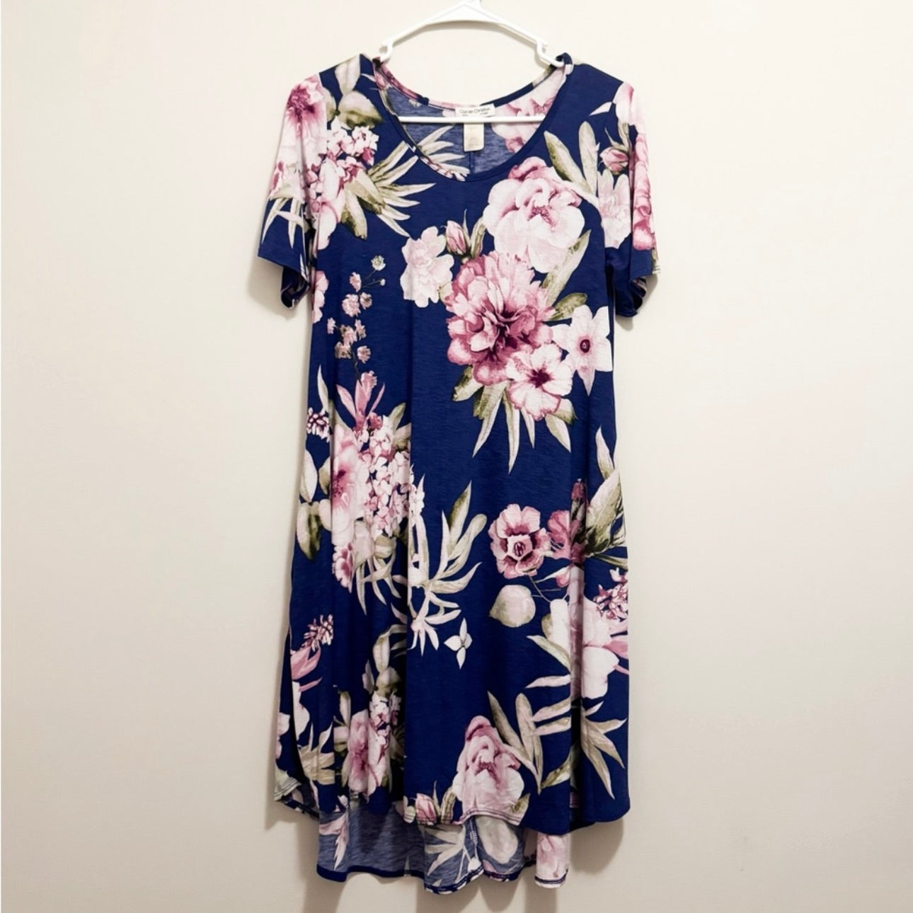 Women’s Blue Floral Dress Size Medium