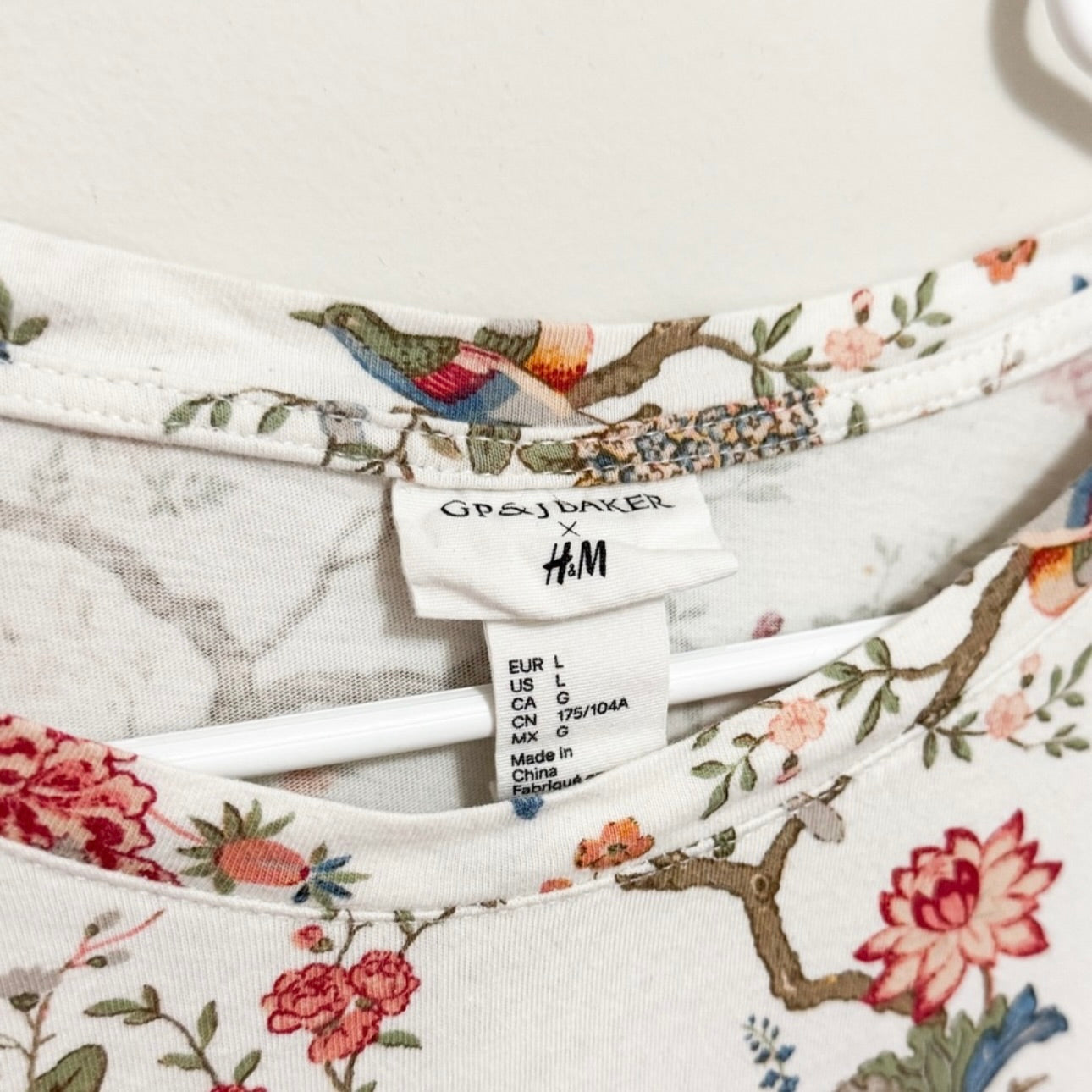 Women’s H&M Floral Top Size Large