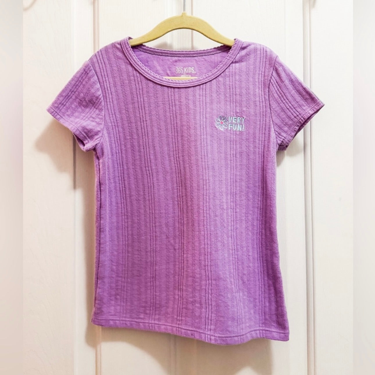 Kids Purple Tee Size 8