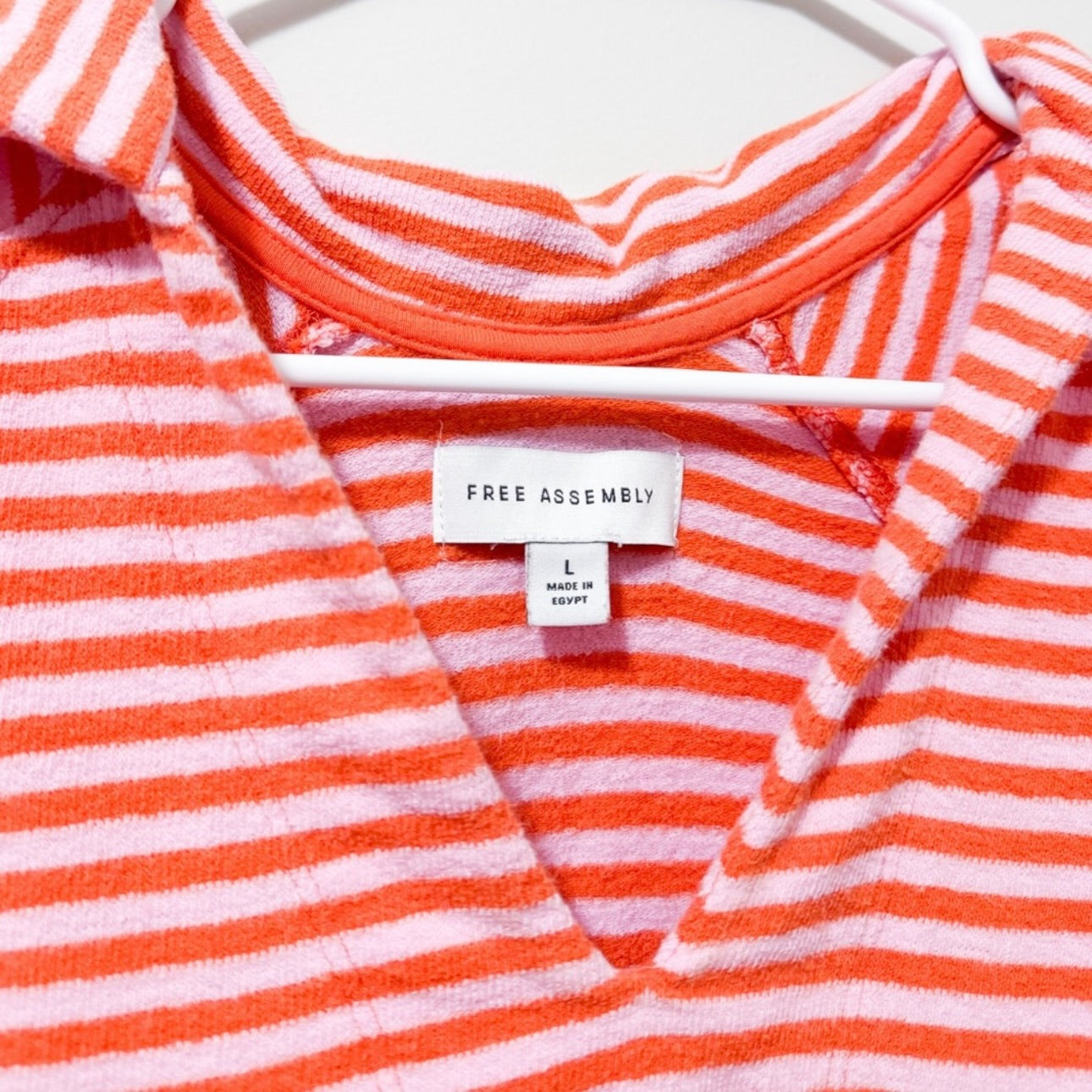 Women’s Orange & Pink Top Size Large