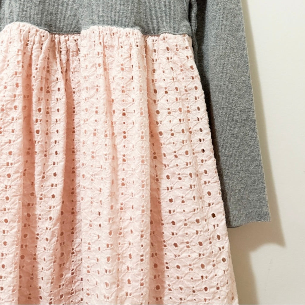Kids GAP Pink & Grey Dress Size 10 Large