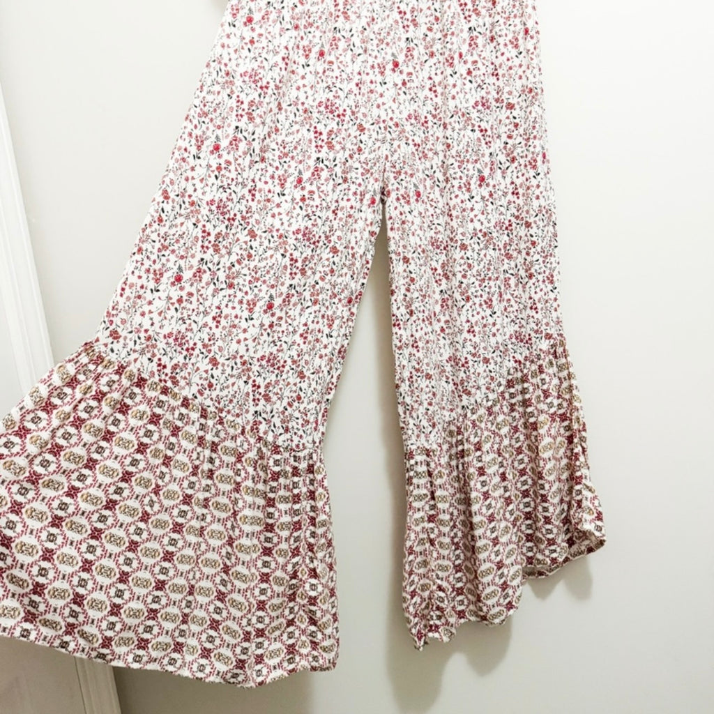 Women’s Floral Off-Shoulder Floral Jumpsuit